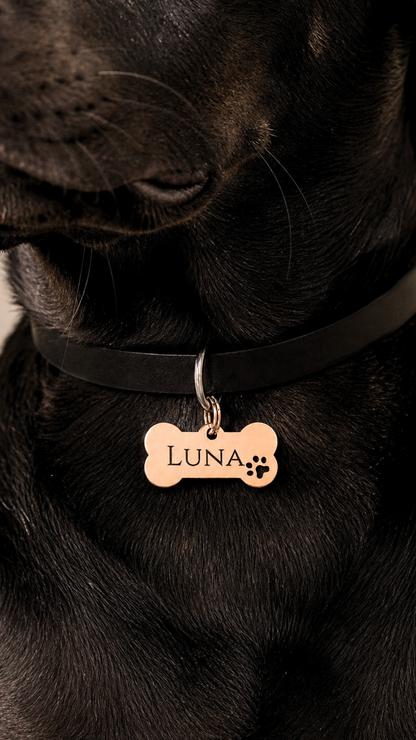 Personalisierte Hundemarke