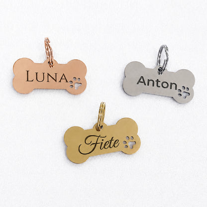 Personalisierte Hundemarke